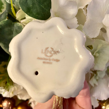 Lenox porcelain Christmas tree ornament 4 in hi