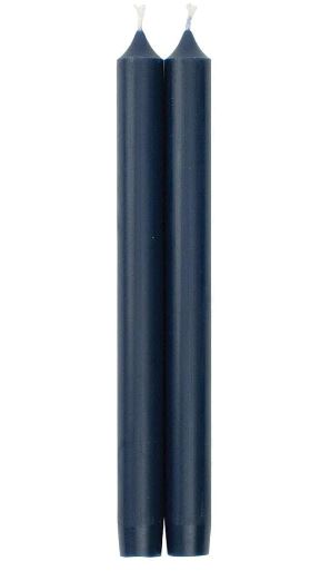 Straight Taper 10" Candles in Marine Blue- 2 Candles Per Package